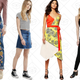 Glamorous Embroidered Jeans, $38 | Brave Soul Denim Button Through Mini Skirt With Frayed Edge, $20 | River Island Color Block Print Slip Dress, $36 | ASOS Top With Obi Tie, $9